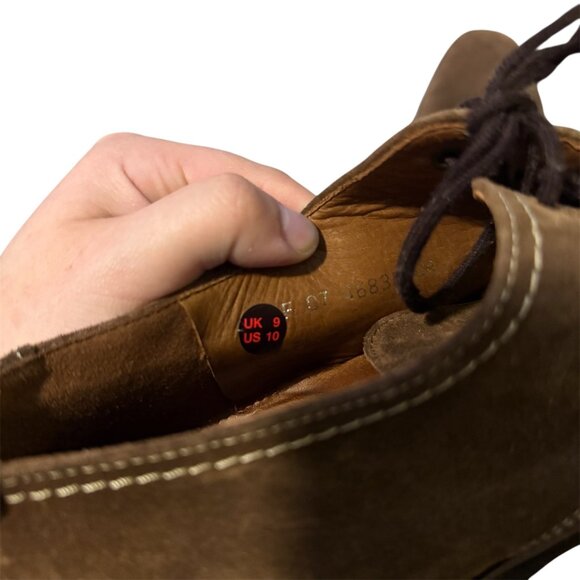 HEL by LLoyd Mens Leather Size 10 Brown Derby Loafer main image 6